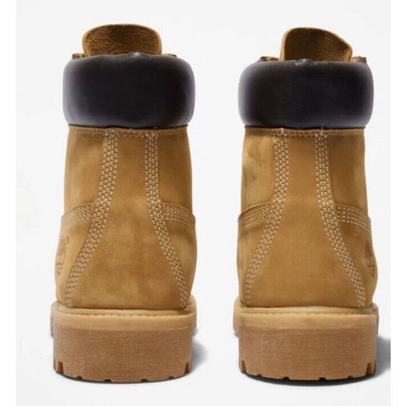 Timberland 100178 Men's Sz 11 Waterproof Basic 6in Ankle Boots Wheat $249 - Picture 5 of 8